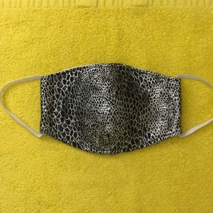 Animal Print Cloth Mask Size Medium